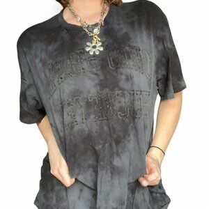 Tailgate Black & Grey Tie-Dye Ohio State Buckeyes Tee – Size XL